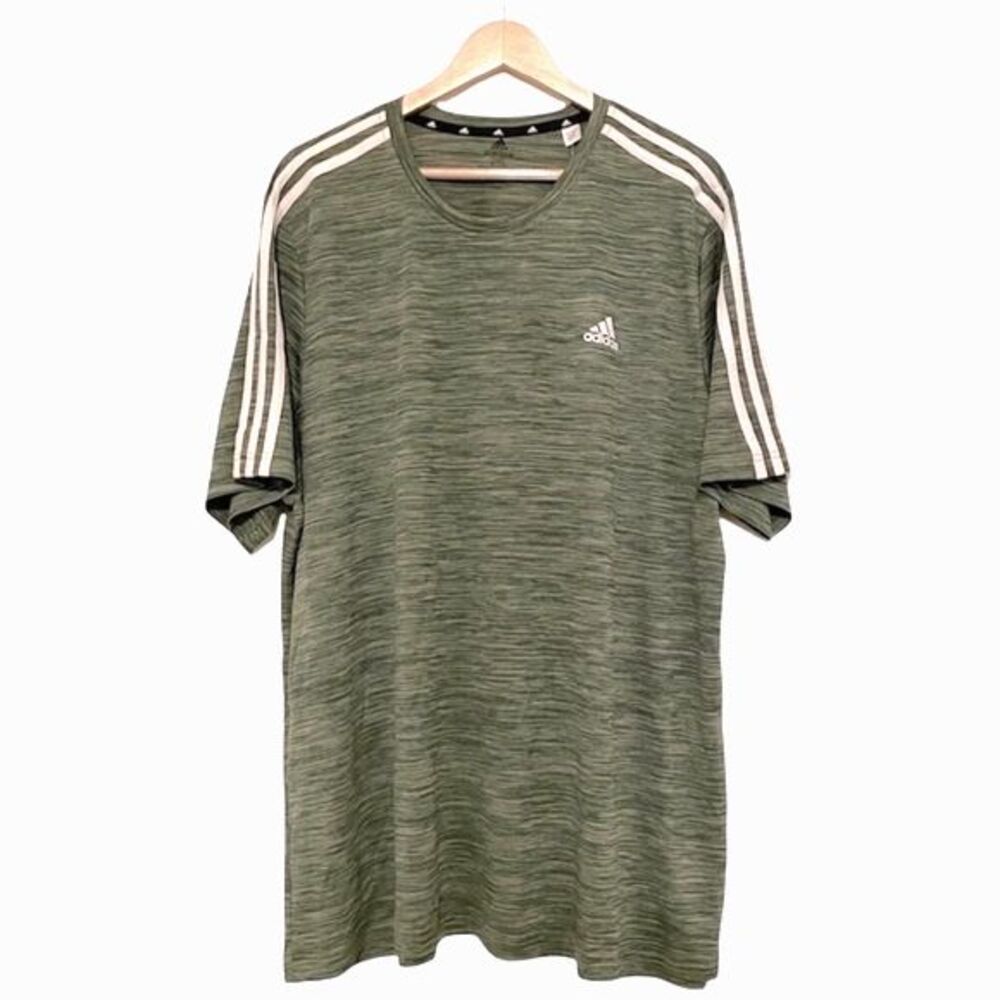 Adidas Primegreen Shirt Short Sleeve Crewneck Performance Aeroready Tee 2XL